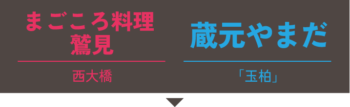 まごころ料理 鷲見(西大橋)×蔵元やまだ(岐阜県/玉柏)